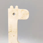 Click to view larger image of 1970s Original Big Travertine Giraffe Sculpture by Enzo Mari for F.lli Mannelli (Image6)