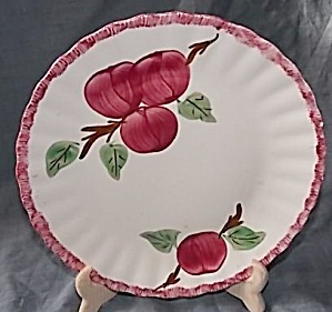 Blue Ridge Pottery Dinner Plate Apple Tart