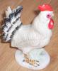 Click to view larger image of Vintage Rooster Ceramic Figurine (Image2)