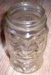 Click here to enlarge image and see more about item ole-1001: Lucky Joe Nash Mustard Jar Bank