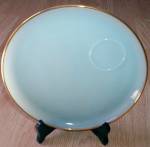 Fire King Turquoise Blue Snack Plate