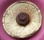 Click to view larger image of Vintage Metal Gong Bell Push Toy. (Image3)