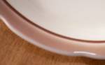 Click to view larger image of Buffalo China Serving Platter Brown Trim (Image2)