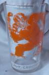 Click here to enlarge image and see more about item rum-950: Davy Crockett Collectors Glass Fought for Texas