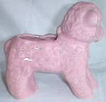 Click to view larger image of Adorable Pink Lamb Planter Unmarked Unknown Still Cute (Image3)