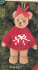 Click to view larger image of Bearington Teddy Bear Ornament Set Candy and Dandy (Image2)
