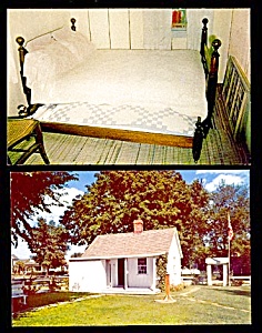 IOWA: Bed, Birthplace of Herbert Hoover, West Branch (Image1)