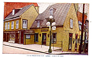 Montcalm House, Quebec, Canada, 1950s Postcard (Image1)
