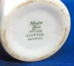 Click to view larger image of Vintage Mayer China, Curtis Pattern Creamer, Restaurant Ware (Image4)