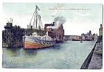 NEW YORK: Ship in Buffalo Harbor, Knox Co. 1909