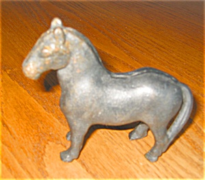 Cast Iron Antique Horse Bank (Image1)