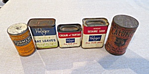 Vintage Spice Tins (Image1)