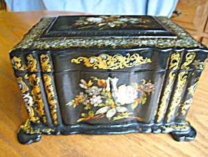 English Antique Tea Caddy (Image1)