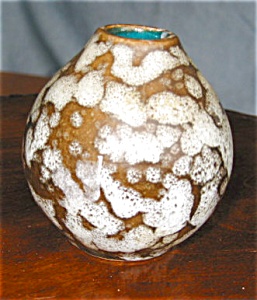 West German Signed Art Pottery Vase
