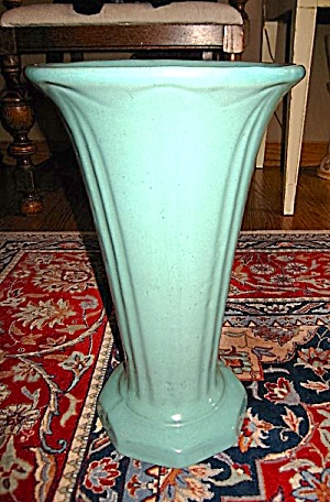Very Tall Zanesville Stoneware Vase