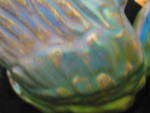 Click to view larger image of French Iridescent Signed Art Pottery  (Image6)