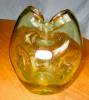 Click to view larger image of Bischoff Vintage Art Glass Pinched Vase (Image4)
