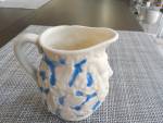 Click to view larger image of Blue & White Porcelain Porcelain Pitcher (Image2)