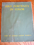 Click here to enlarge image and see more about item book70627: Vintage Bird Portrait Book