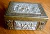 Click to view larger image of German Repousse Brass Box (Image7)