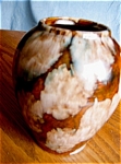 Click here to enlarge image and see more about item brush10601: Brush McCoy Antique Onyx Vase