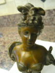 Click to view larger image of Art Nouveau Cast Figurine (Image2)