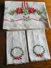Click to view larger image of Vintage Holiday Tablecloth and Tea Towels (Image4)