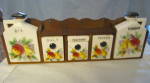 Click to view larger image of Ceramic Spice Set Vintage (Image2)
