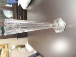Click to view larger image of Antique Etched Cut Glass Bud Vase (Image5)