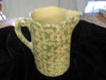 Click to view larger image of Green Spongeware Pitcher (Image3)