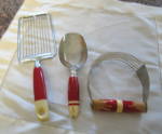 Click to view larger image of Vintage Red Theme Kitchenware (Image3)