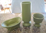 Click to view larger image of McCoy Floraline Vase Trio (Image1)