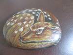 Click to view larger image of Hand Painted Artist Signed Rock (Image3)