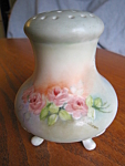 Click here to enlarge image and see more about item porcelain50829: Hand Painted Hat Pin Holder