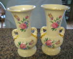 Click here to enlarge image and see more about item rcspaulding4014: Vintage Spaulding China Co. Vases