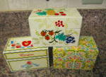 Click to view larger image of Three Collectible Recipe Boxes (Image8)