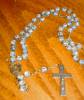 Click to view larger image of Vintage Blue Beads Rosary (Image2)