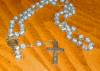 Click to view larger image of Vintage Blue Beads Rosary (Image4)