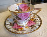 Click to view larger image of Royal Sealy Lustre Cutout Teacup (Image2)