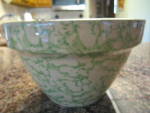 Click to view larger image of Ransbottom Green Spongeware Bowl (Image6)