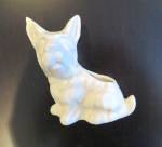 Click here to enlarge image and see more about item scottiedog0221: Vintage Scottie Dog Planter