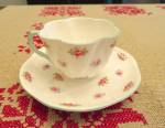 Click to view larger image of Shelley Rose Bud Fluted Teacup (Image7)