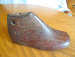 Click to view larger image of Vintage Wood Baby Shoe Mold (Image3)