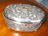 Click to view larger image of Vintage Silverplate Box (Image2)