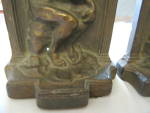 Click to view larger image of Antique Iron Thinker Bookends (Image6)