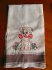 Click to view larger image of Two Vintage Embroidered Linen Towels (Image4)