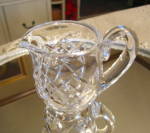 Click here to enlarge image and see more about item waterford1115: Waterford Crystal Mini Cream Pitcher