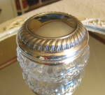 Click here to enlarge image and see more about item waterfordjar0815: Waterford Crystal Vanity Box
