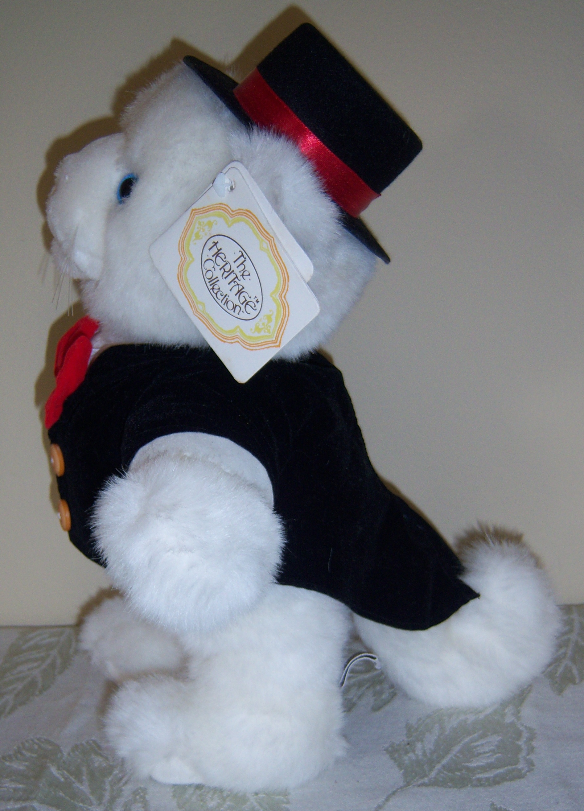 1991 Ganz Heritage Collection Cat - Plush Tuxedo Bear M