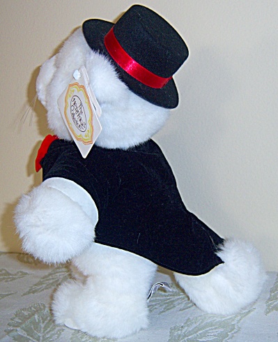 1991 Ganz Heritage Collection Cat - Plush Tuxedo Bear M